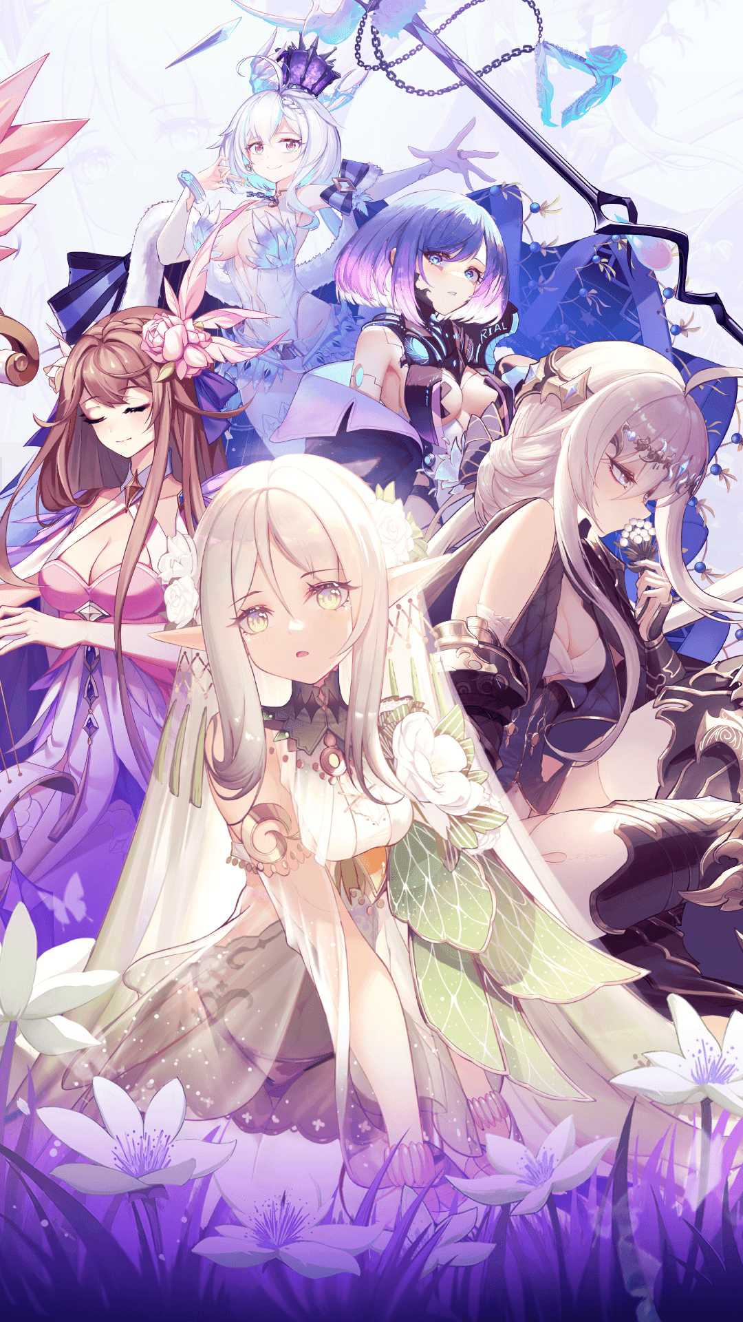 White Chord Game Visual